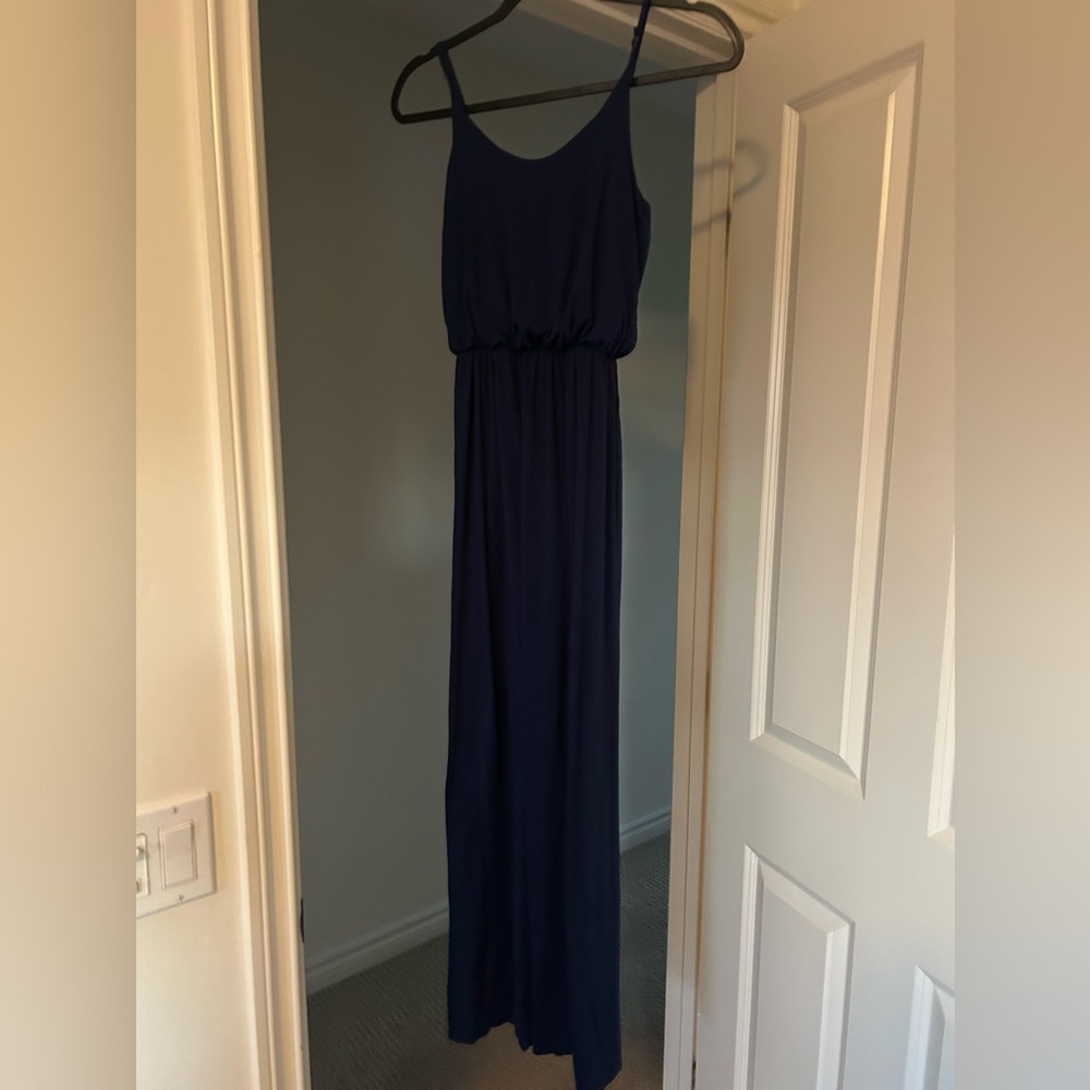 Leith from Nordstrom navy maxi dress small